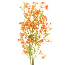 Prodotto Ramo di orchidea artificiale arancione in filigrana, decorazione per la stanza, 110 cm, 3 pezzi
