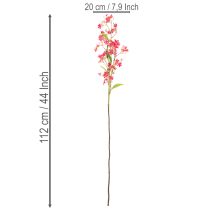 Prodotto Ramo fiorito artificiale di orchidea Oncidium, decorazione 112 cm, 3 pezzi
