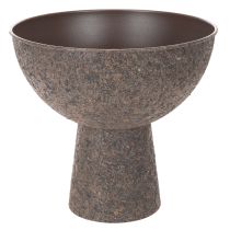 Prodotto Vaso rotondo con supporto, vaso moderno, 25 cm