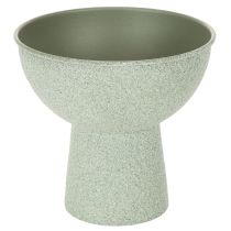 Prodotto Fioriera rotonda moderna con base alta, 18 cm