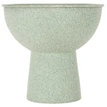 Prodotto Fioriera rotonda moderna con base alta, 18 cm
