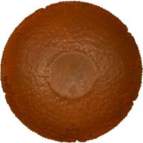Prodotto Ciotola decorativa in metallo, ciotola decorativa dall'aspetto rustico, Ø30cm H8.5cm
