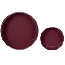 Prodotto Set di ciotole decorative, aspetto moderno per un posizionamento versatile nella zona giorno, 21 cm, 1 set