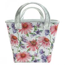 Prodotto Jardiniere fioriera primavera decorazione in metallo 20×12,5×10cm