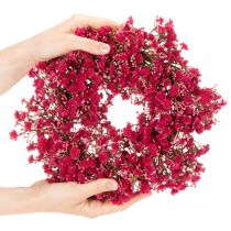 Prodotto Ghirlanda di fiori artificiali, decorazione con gypsophila, 30 cm
