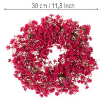Prodotto Ghirlanda di fiori artificiali, decorazione con gypsophila, 30 cm