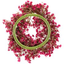 Prodotto Ghirlanda di fiori artificiali, decorazione con gypsophila, 30 cm