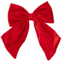 Prodotto Fiocco decorativo rosso per Natale, 28 cm, 3 pezzi