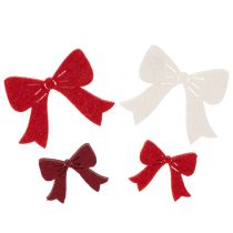 Prodotto Fiocchi decorativi misti, decorazioni natalizie e per lavori creativi, 5 cm, 48 pezzi