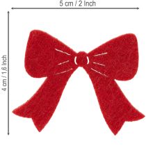 Prodotto Fiocchi decorativi misti, decorazioni natalizie e per lavori creativi, 5 cm, 48 pezzi