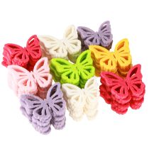 Prodotto Farfalle in feltro colorate – Farfalle decorative primaverili 6 colori 4cm 72 pz