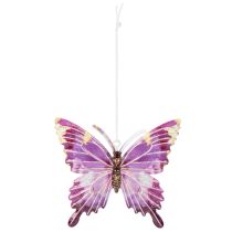 Prodotto Decorazione pendente a forma di farfalla per arredare in modo artistico gli spazi abitativi, 8 cm, 5 pezzi