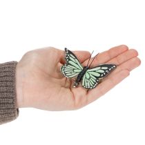 Prodotto Decorazione a forma di farfalla, decorazione svolazzante per interni ed esterni, 7 cm, 12 pezzi