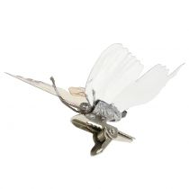 Prodotto Farfalla oro lucido su clip 12 pz