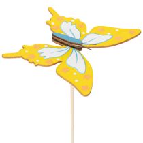 Prodotto Stuzzicadenti, materiale per bricolage, motivo a farfalla per decorare confezioni regalo, 28,5 cm, 12 pezzi
