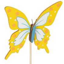 Prodotto Stuzzicadenti, materiale per bricolage, motivo a farfalla per decorare confezioni regalo, 28,5 cm, 12 pezzi