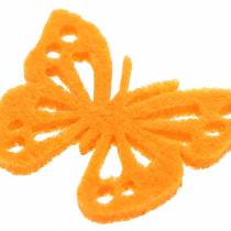 Decorazione tavolo farfalla in feltro Assortito 3,5 × 4,5 cm 54 pezzi Colori diversi
