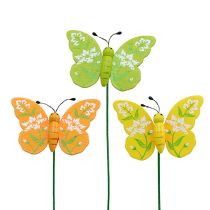 Prodotto Ordinamento colorato di farfalle. 6 cm L25 cm 15 pz