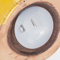Prodotto Lumaca decorativa in ceramica con illuminazione a LED. Divertente decorazione da tavolo per casa e balcone. 12 cm, 2 pezzi.