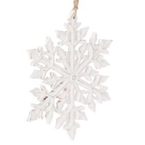 Prodotto Grande fiocco di neve decorativo, da appendere, 30 cm