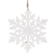 Prodotto Grande fiocco di neve decorativo, da appendere, 30 cm