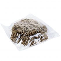 Prodotto Fiocchi di neve da sospendere Ø8cm - Ø12cm 9pcs