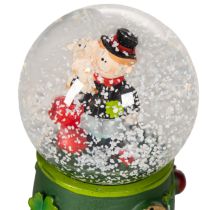 Prodotto Globo di neve portafortuna con personaggio spazzacamino, 4 cm, 3 pezzi