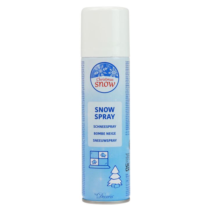 Spray per neve spray per neve decorazione invernale neve artificiale 150ml