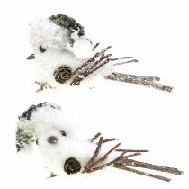 Prodotto Uccello delle nevi su clip 8 cm x 6,5 cm 6 pezzi