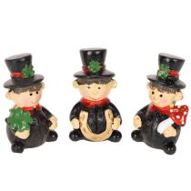 Prodotto Statuetta portafortuna spazzacamino da appendere, 5 cm, 6 pezzi