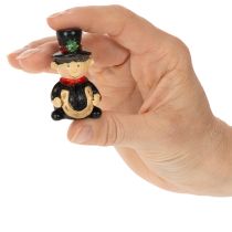 Prodotto Statuetta portafortuna spazzacamino da appendere, 5 cm, 6 pezzi