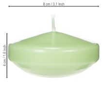 Prodotto Candela galleggiante, decorativa per occasioni festive e momenti suggestivi, 8 cm, 8 pezzi