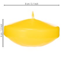 Prodotto Candela galleggiante, elemento decorativo galleggiante, versatile per uso in casa e in giardino, 8 cm, 8 pezzi