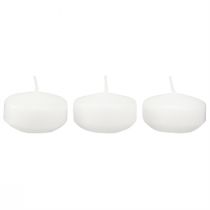 Prodotto Candele galleggianti bianche 4,5 cm 28 pz