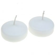 Prodotto Candele galleggianti bianche 4,5 cm 28 pezzi