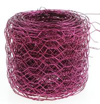 Treccia esagonale rosa 50mm 5m