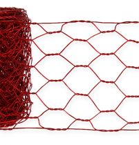 Treccia esagonale 50mm 5m rosso