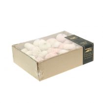 Prodotto Decorazione marina rosa con veri ricci di mare, decorazione naturale, 34 pezzi