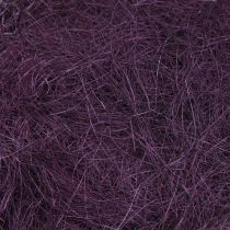 Prodotto Sisal Fibra di sisal viola per artigianato e decorazione 300g