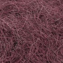Prodotto Sisal Rosso Bordeaux Fibra Naturale Fibra di Sisal per Artigianato 300g