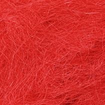 Prodotto Sisal rosso, decorazione natalizia, lana sisal 300g