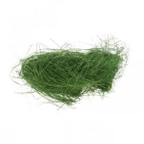 Sisal fibra naturale verde muschio per decorazione 300g