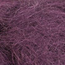 Sisal Fibra di sisal viola per artigianato e decorazione 300g