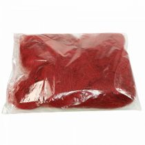 Sisal rosso bordeaux fibra naturale 300g