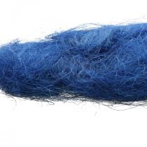 Ovatta di sisal blu, fibre naturali 300g