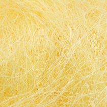 Erba di sisal per l&#39;artigianato, materiale artigianale materiale naturale giallo 300 g