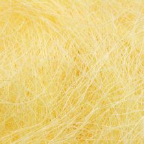 Prodotto Erba di sisal per l&#39;artigianato, materiale artigianale materiale naturale giallo 300 g