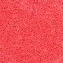 Prodotto Decorazione cuore con fibre di sisal in cuore di sisal rosa 40x40 cm