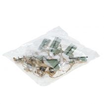 Prodotto Addobbi di Natale Sci Menta 13,7 cm x 7 cm 3 pezzi