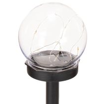 Prodotto Lampada da giardino, lampada a globo con picchetto per illuminazione esterna, 36 cm, 4 pezzi